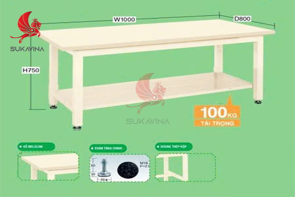 Phân loại chân tăng chỉnh bàn thao tác phù hợp với từng loại bàn 